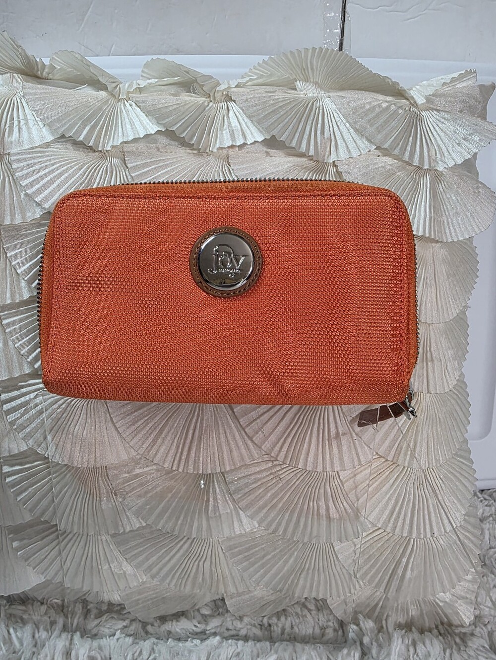 JOY MANGANS, Wallet Color: Orange